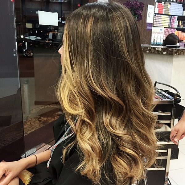 ombre hair cabelo longo
