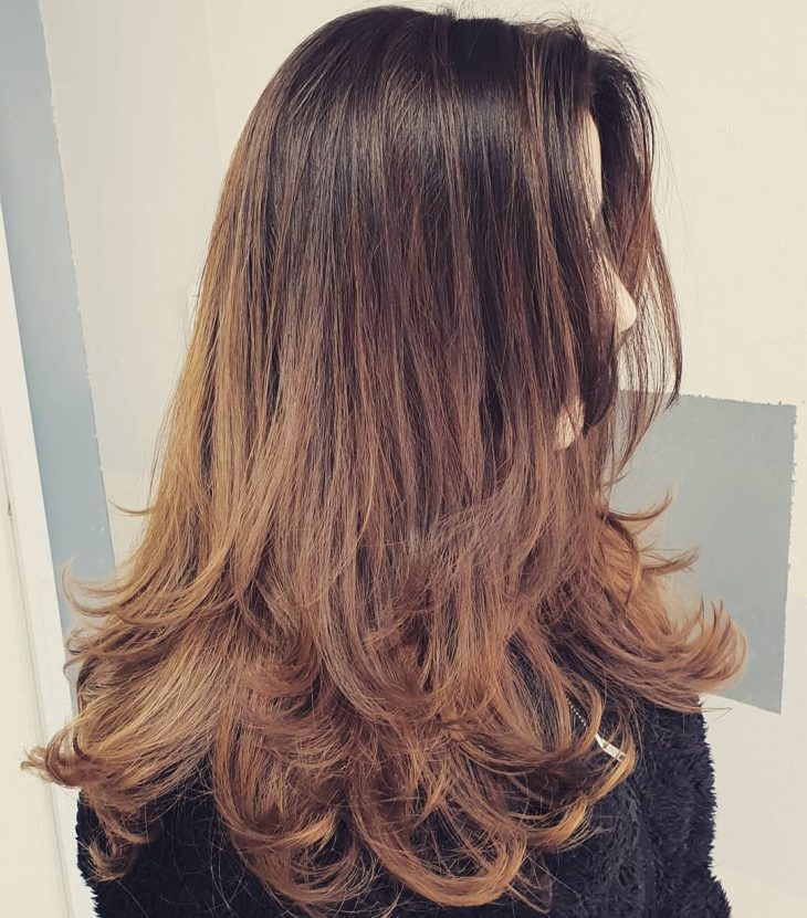 ombre hair cabelo longo