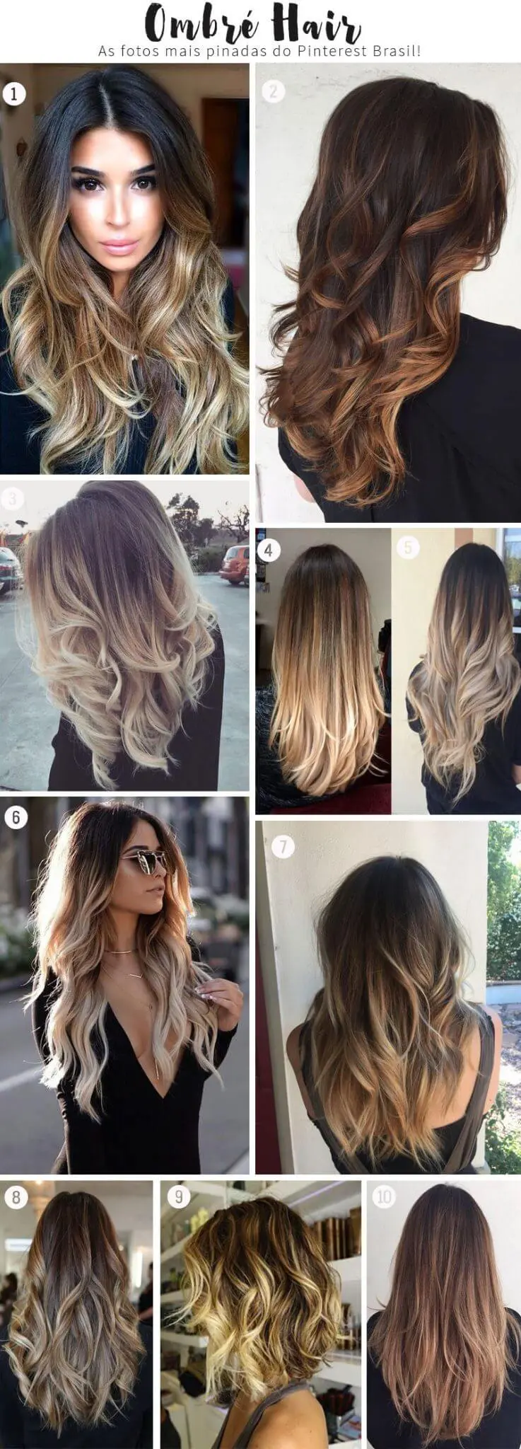 Como escolher o tom de ombré hair ideal para seu cabelo curto e escuro