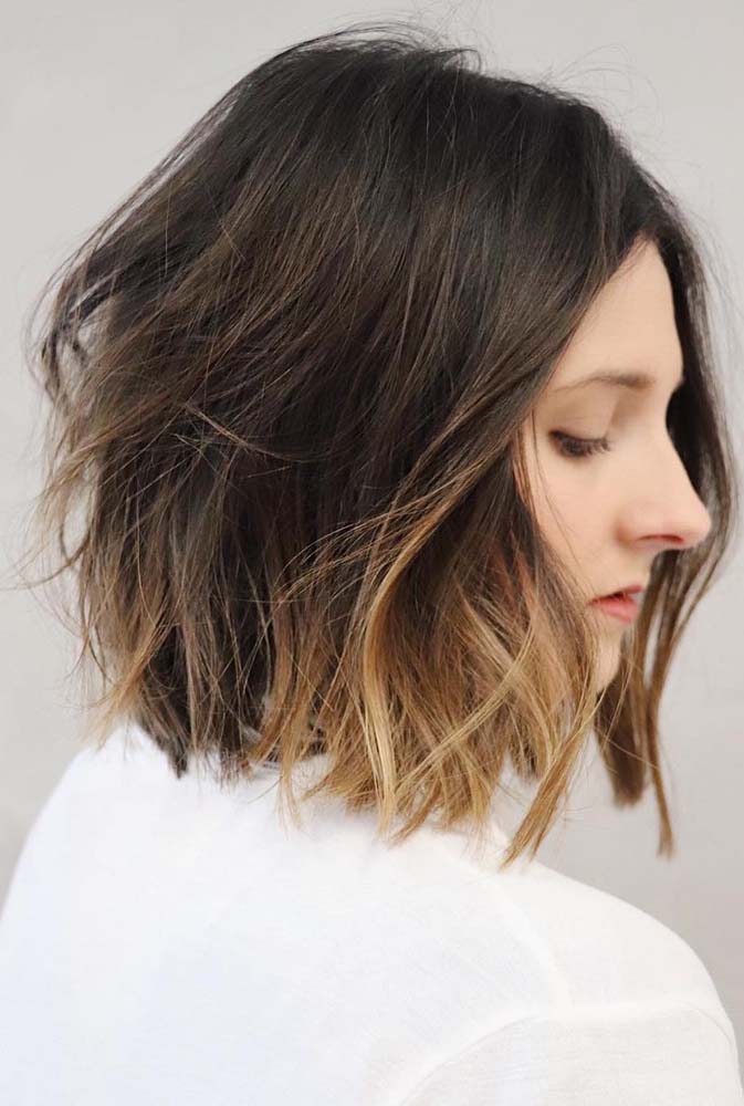 Ombré hair em short bob: 5 inspirações para um visual moderno