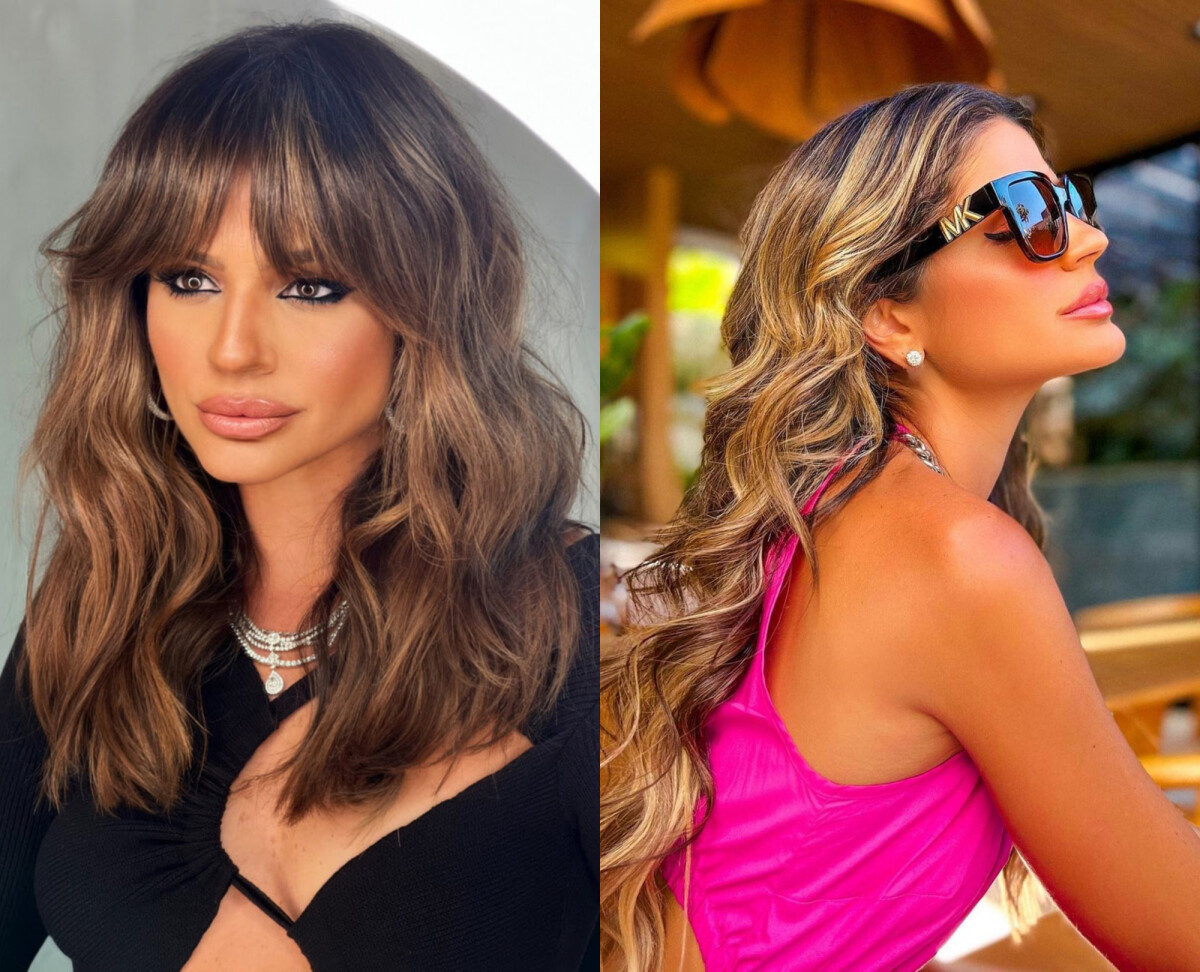 Surf Blond e Bege Capuchinho: As Cores que Definem o Ombre Hair de Thássia Naves