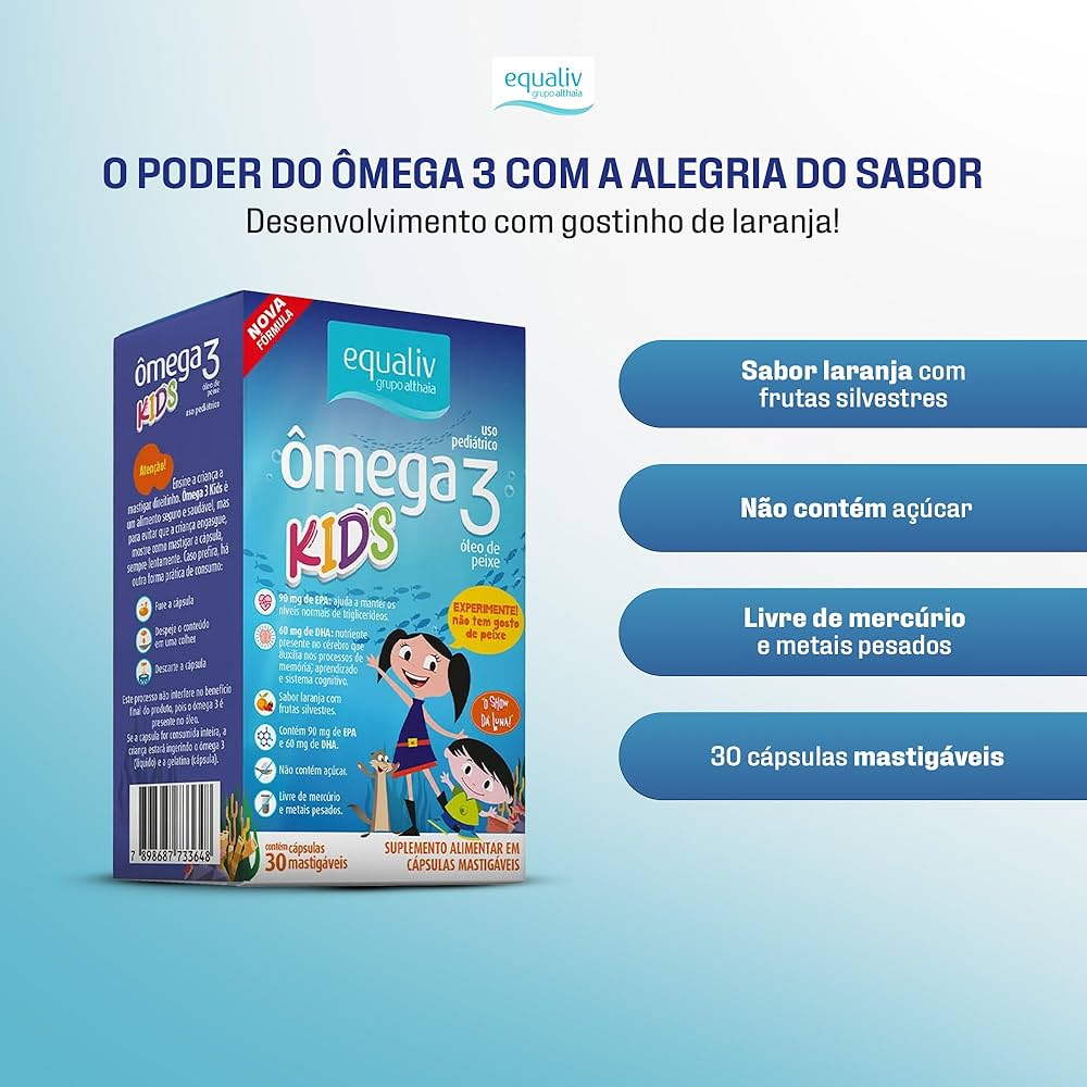 Ômega 3 e TDAH em Crianças: O que os Estudos Dizem sobre a Suplementação