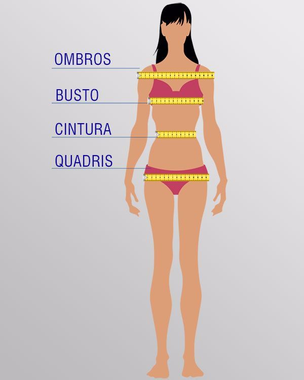 tabela de medidas quadril