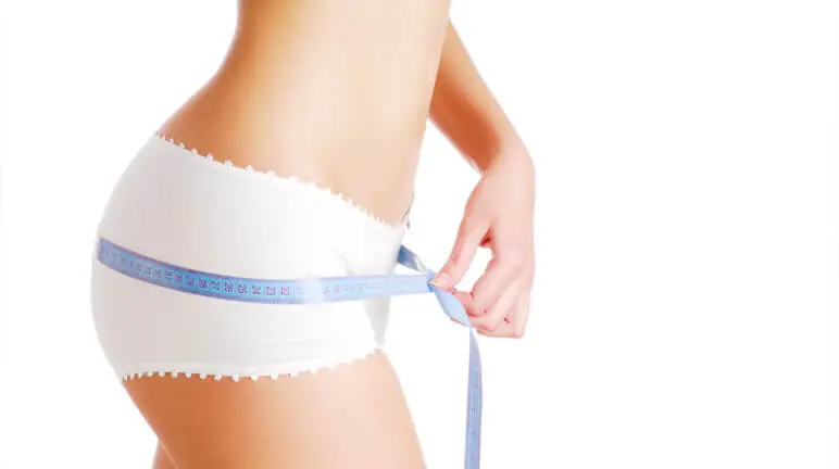 medir quadril com culote
