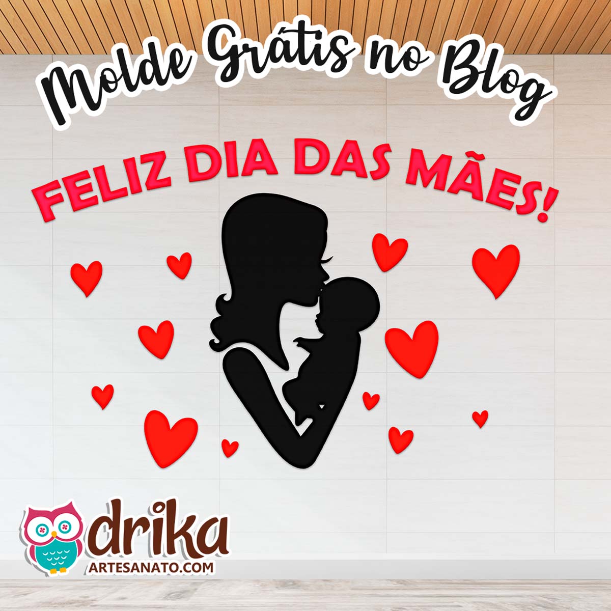 painel dia das mães escolar
