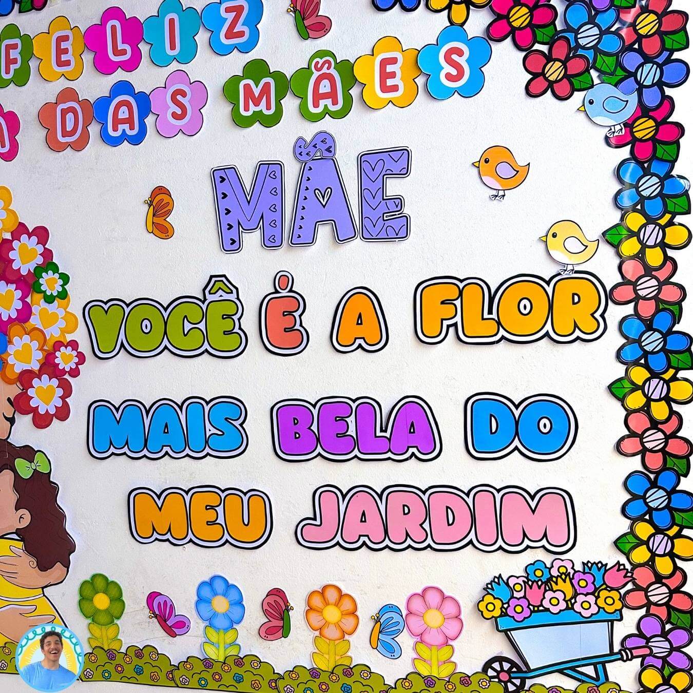 painel dia das mães feltro
