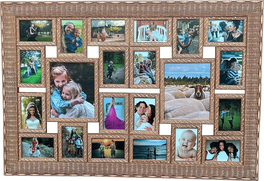 Painel de fotos digital