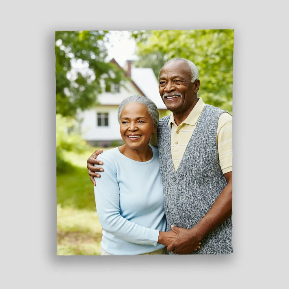 Painel de fotos personalizado