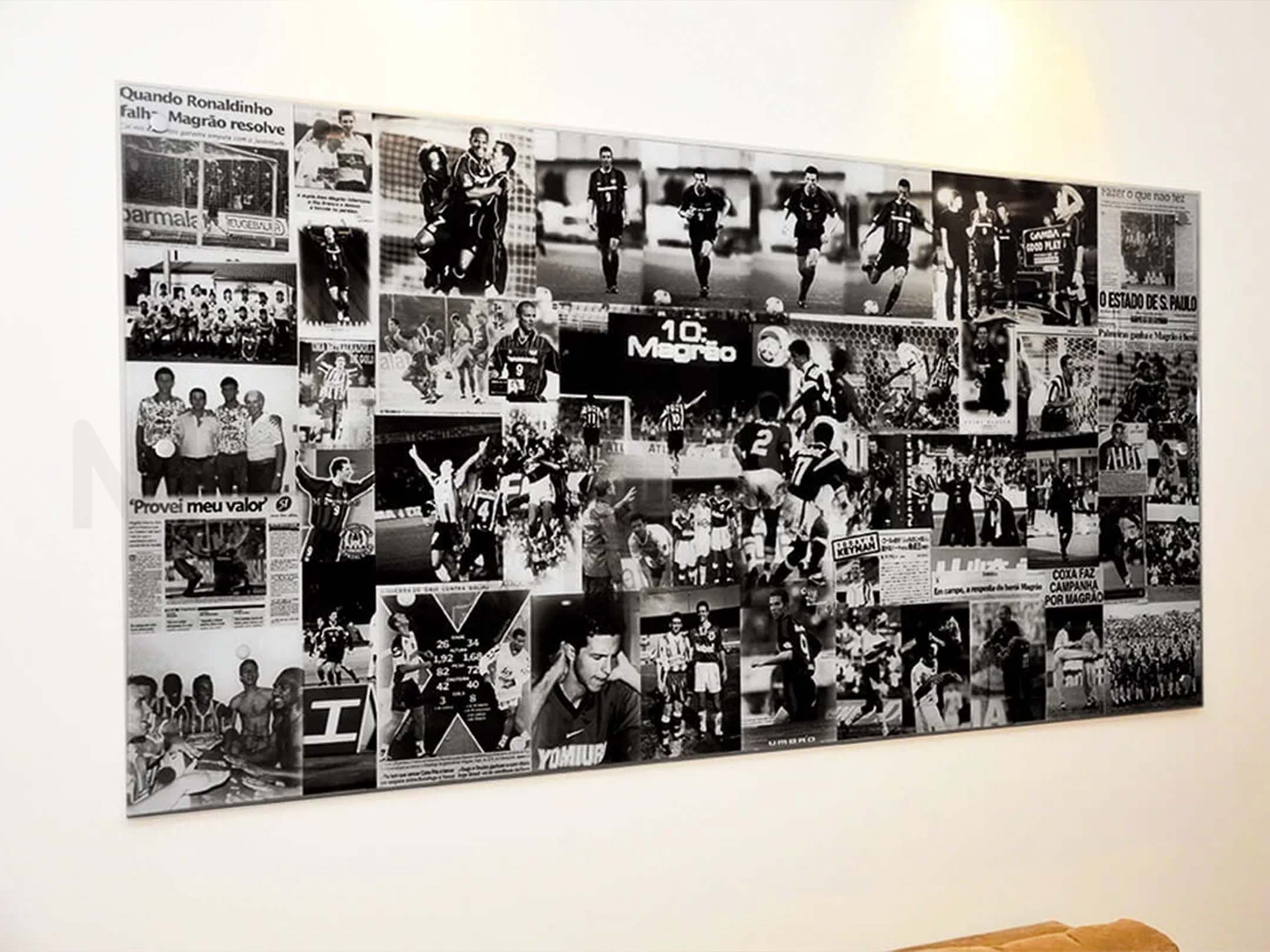 Painel de fotos industrial