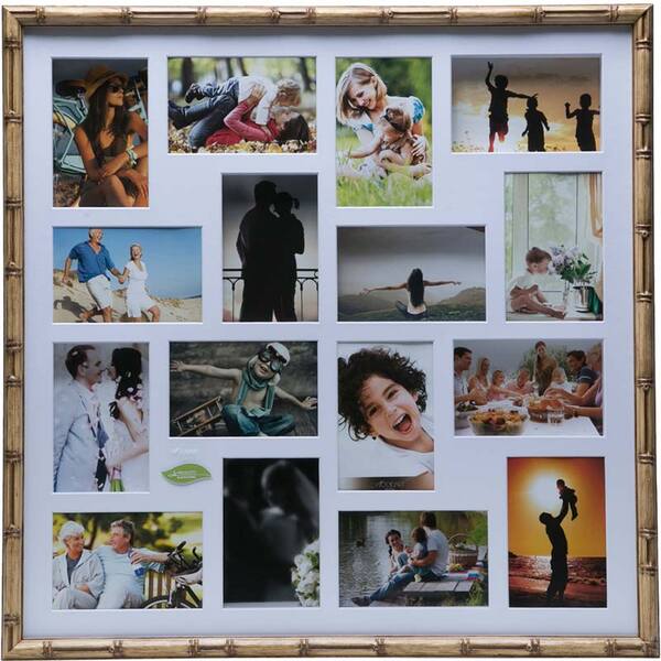 Painel de fotos para aniversário