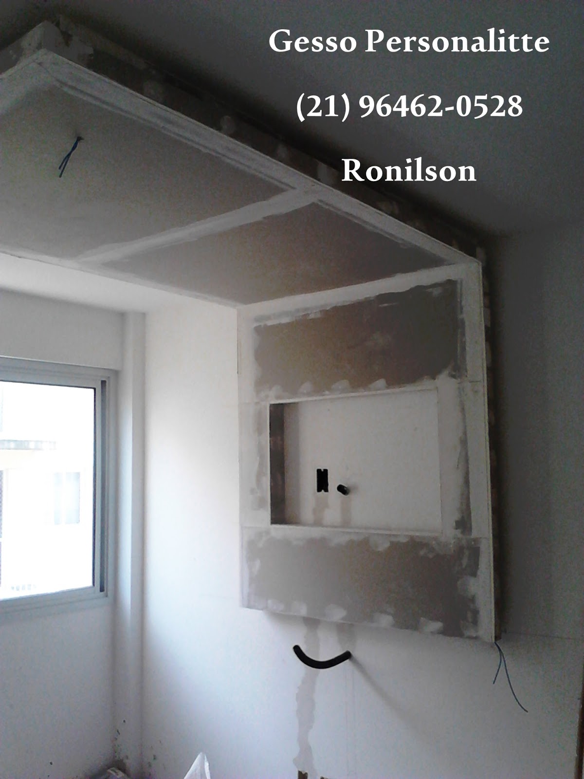 gesso acartonado tv