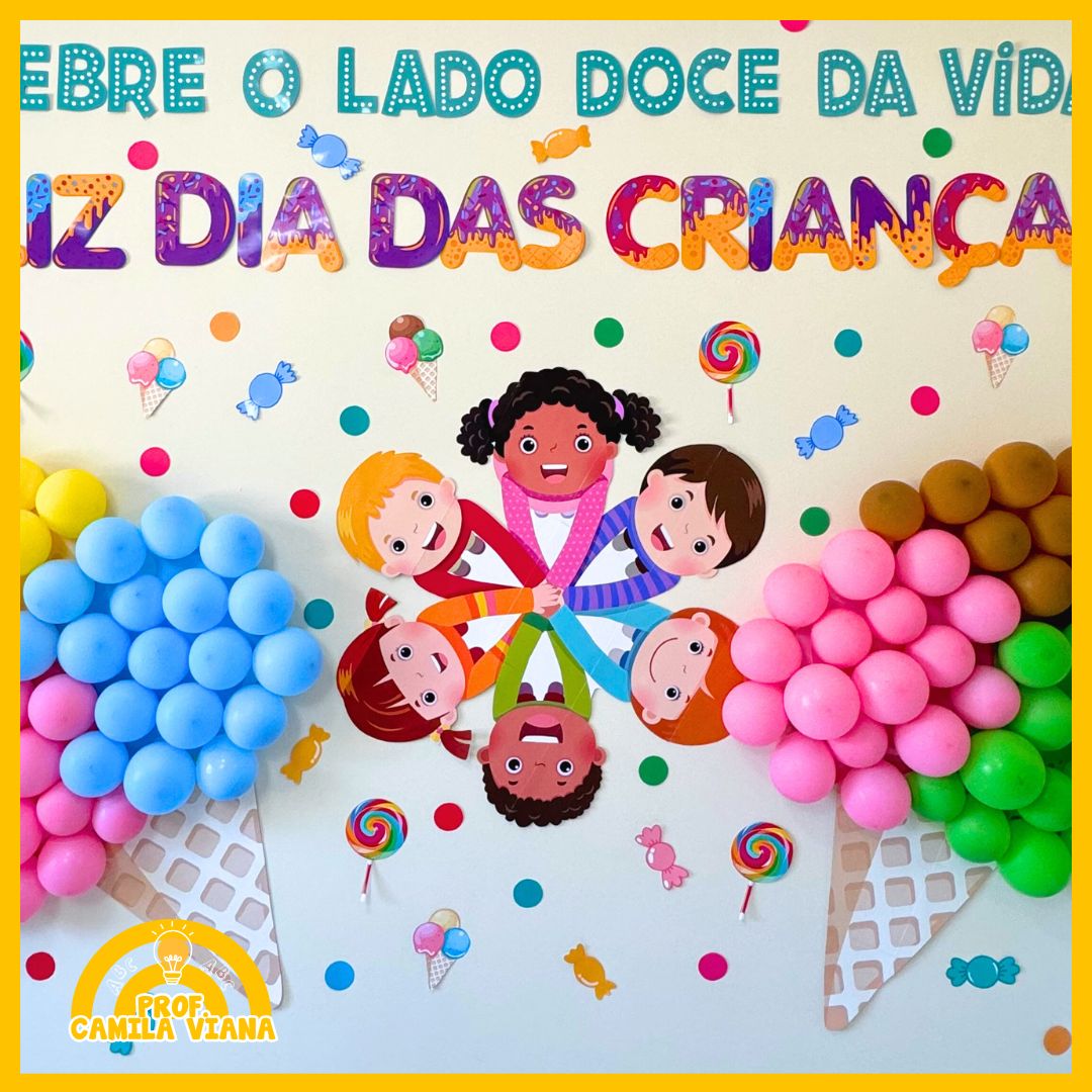 painel dia das crianças para imprimir pdf