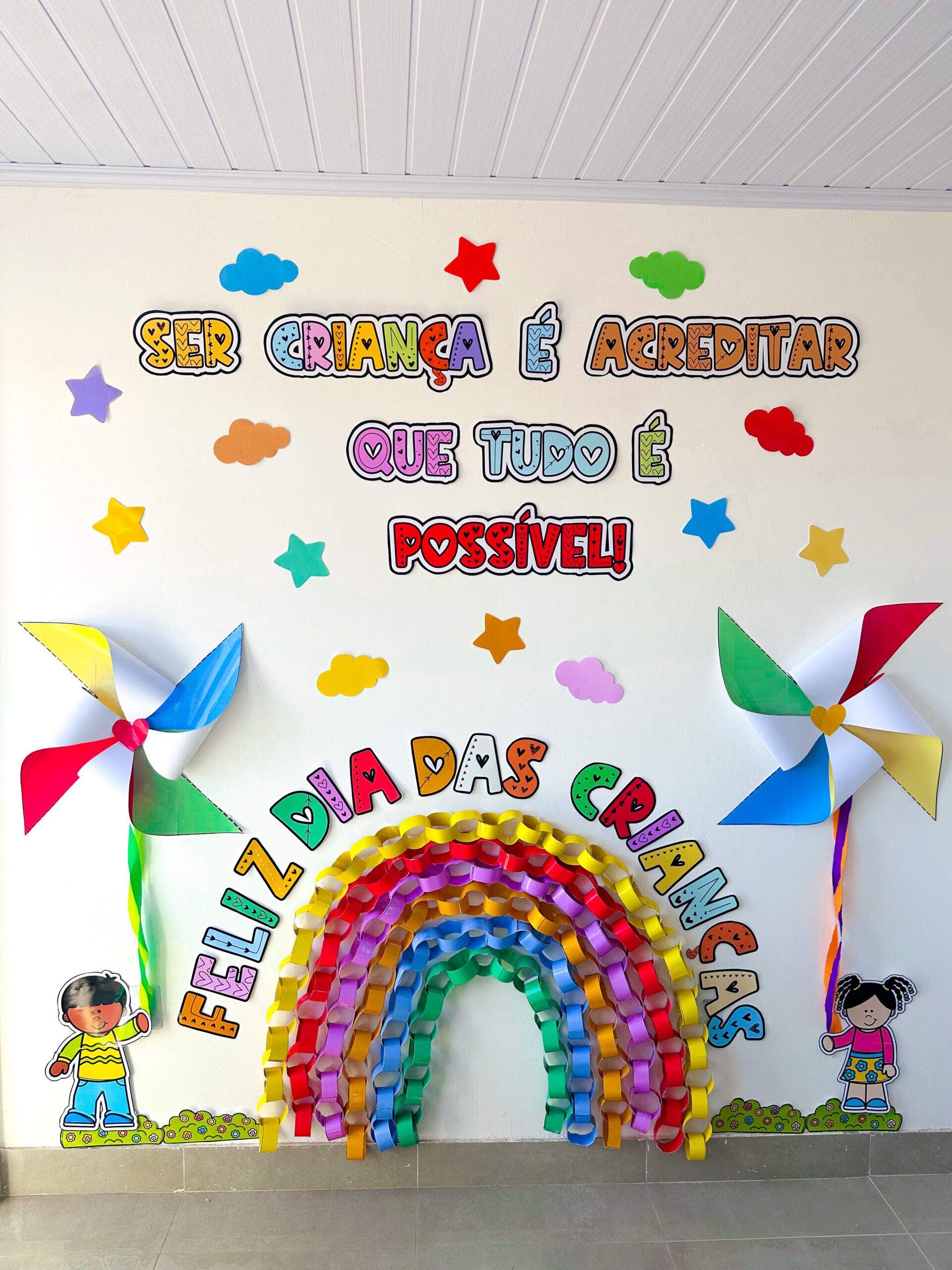painel dia das crianças tema doce