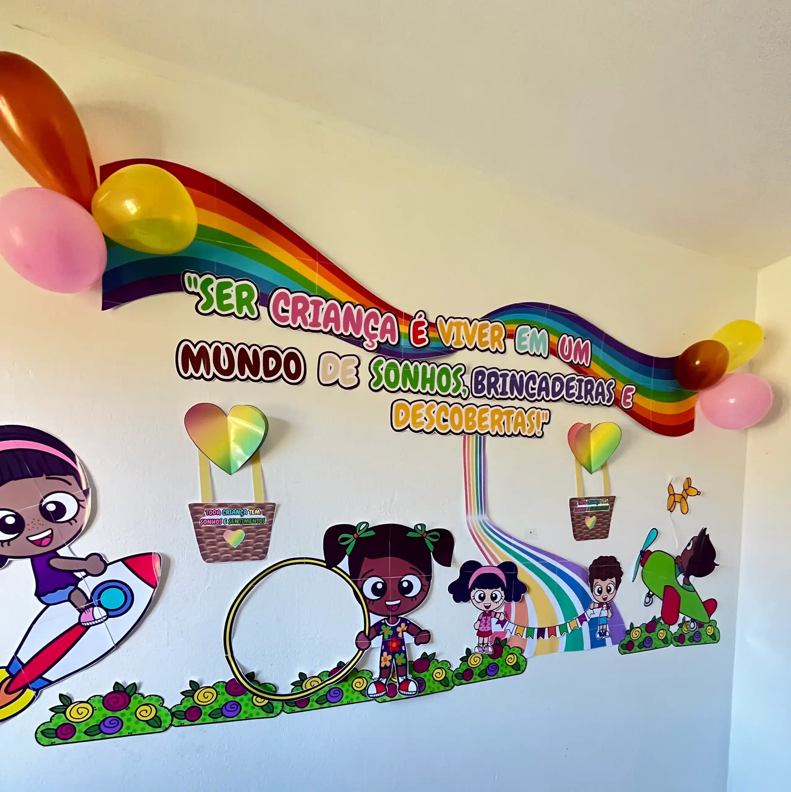 painel dia das crianças decoracao festa