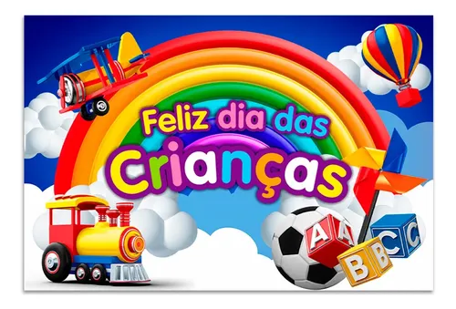 painel dia das crianças digital download