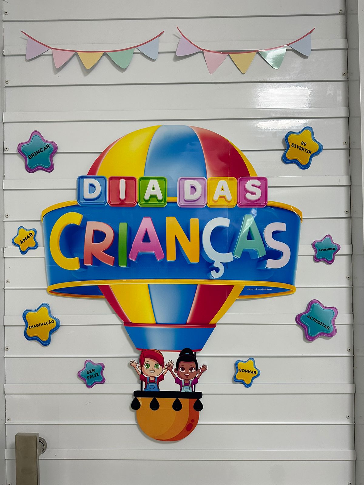 painel dia das crianças tema doce