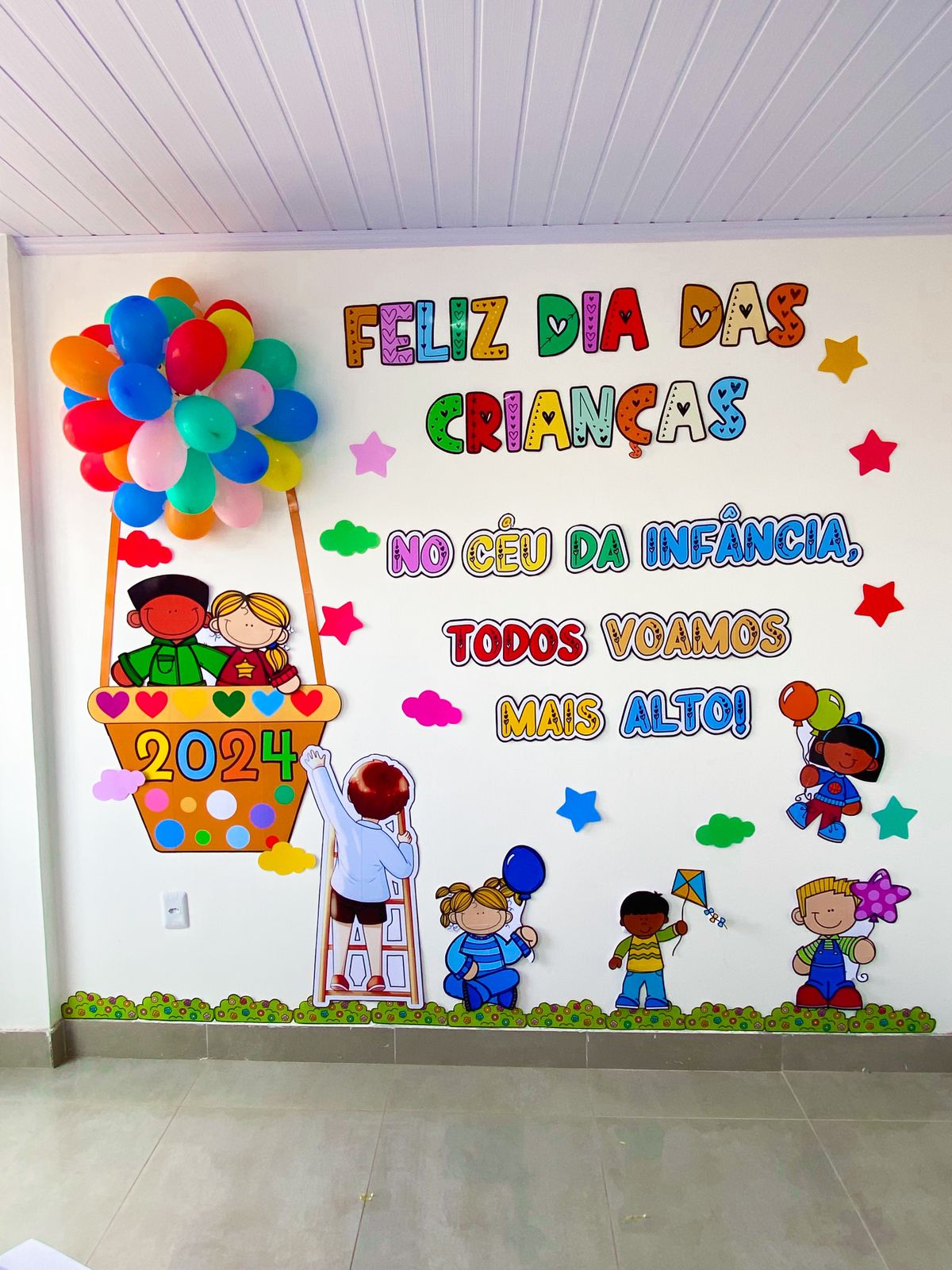 painel dia das crianças frases