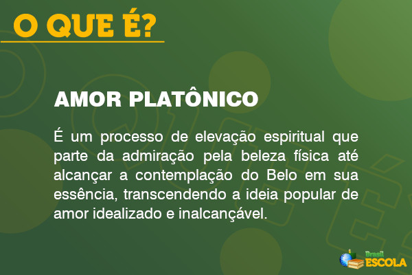 paixão platônico significado
