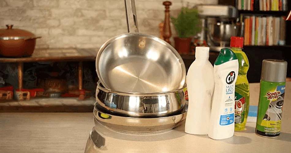 Como Remover Manchas de Queimado de Panelas de Inox Sem Danificar