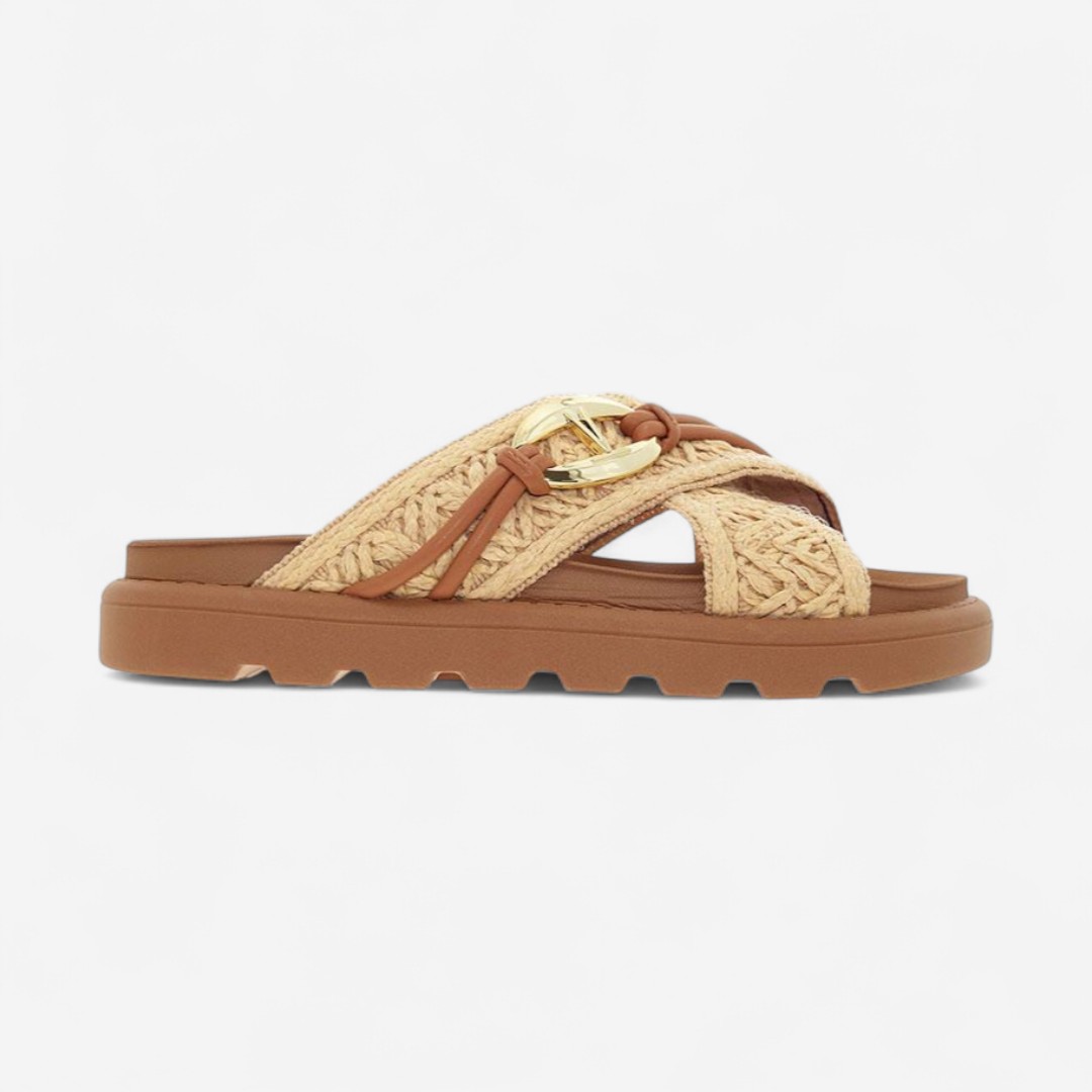 Papete Vizzano com Tiras Finas e Apliques