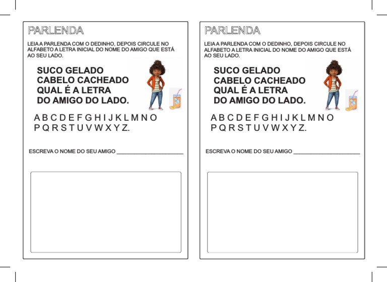 As Melhores Parlendas para Pular Corda e Aprender o Alfabeto