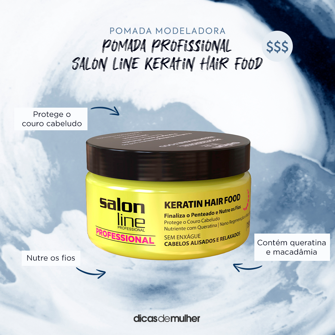 pasta para cabelo feminino