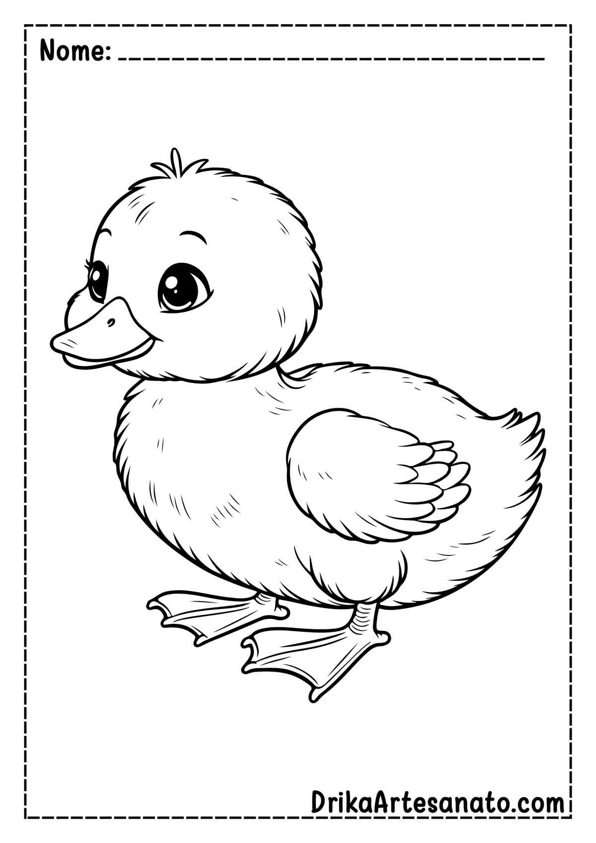 moldes de pato para imprimir