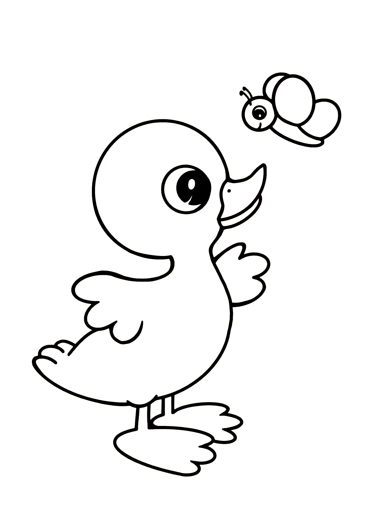 desenhos de patos fofos
