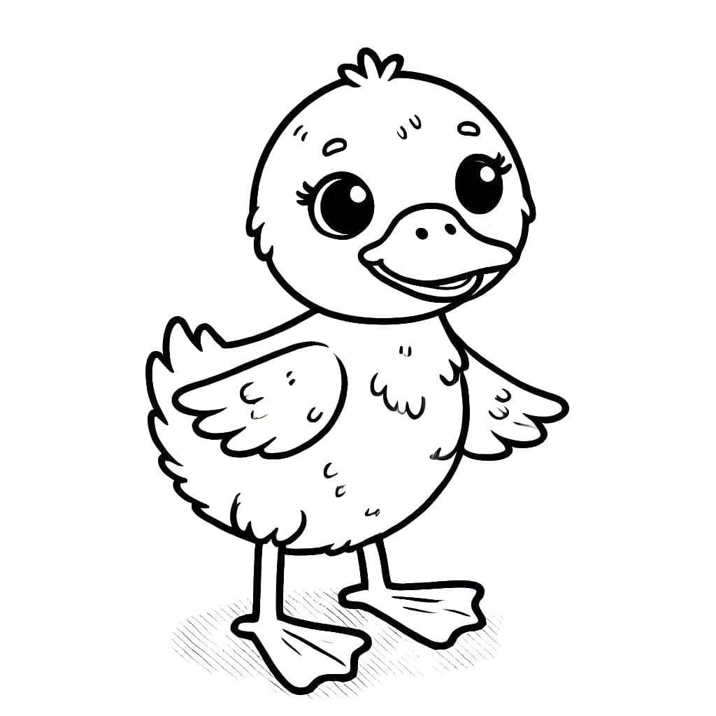 pintura de pato