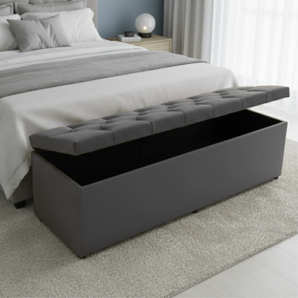 Pés de cama de plástico