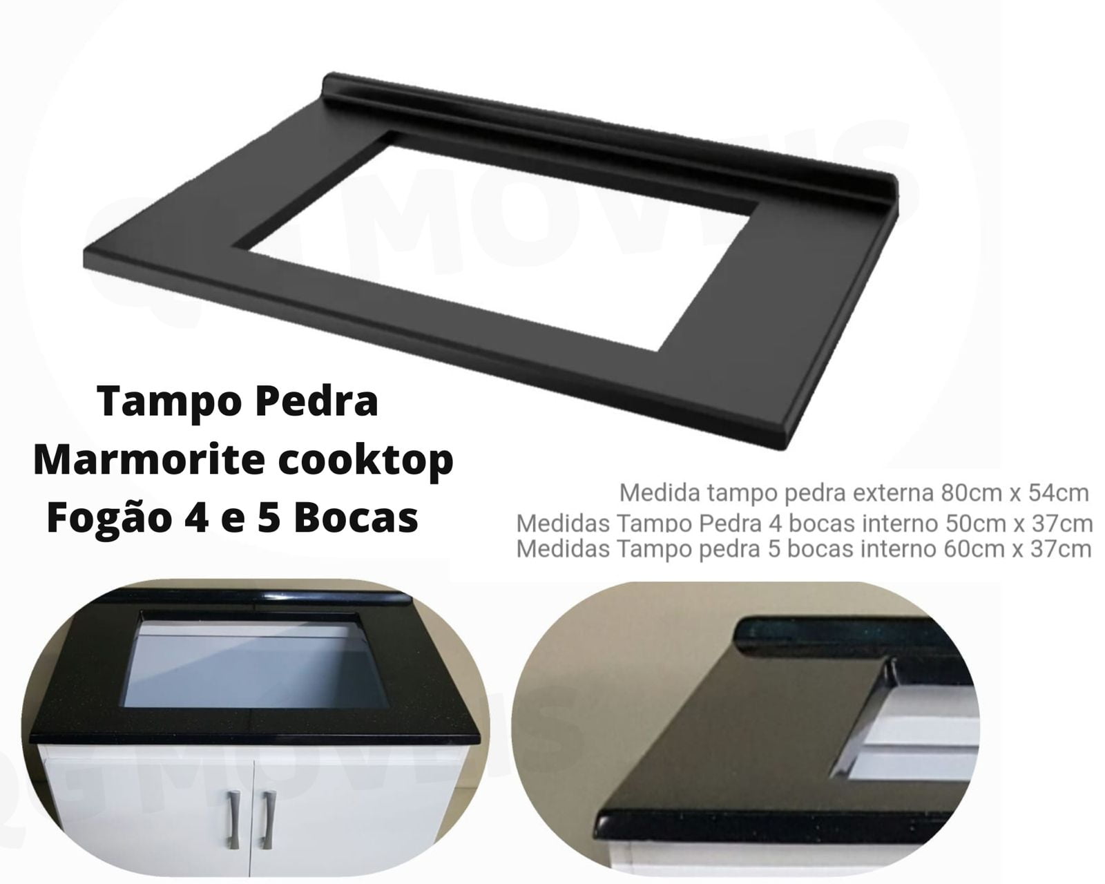 pedra para cooktop limpeza