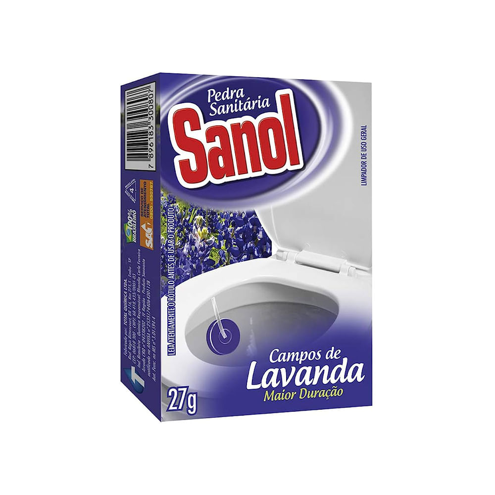 pedra sanitária cítrico