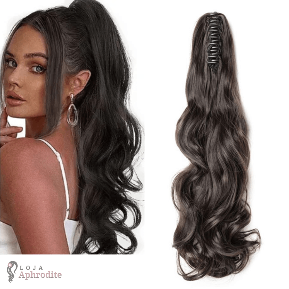 penteado rabo de cavalo fácil