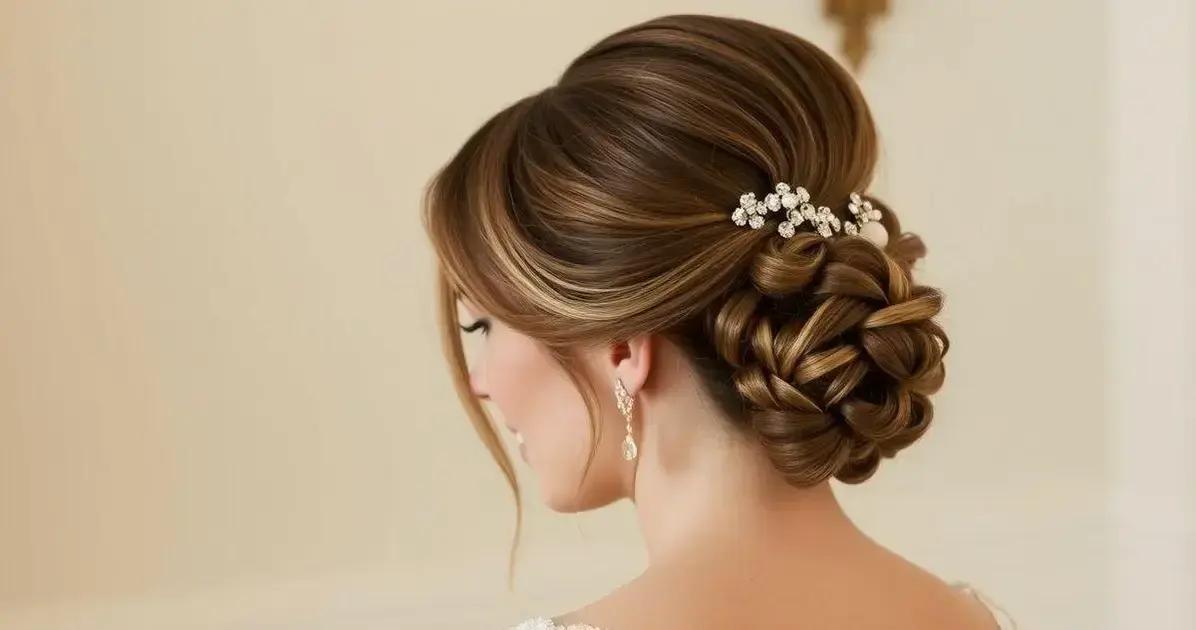 penteado de 7 de setembro coque