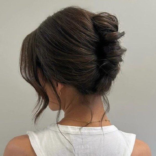 penteado de 7 de setembro coque