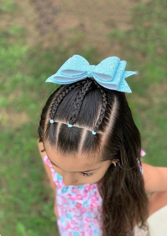 penteado com elastiquinho fácil