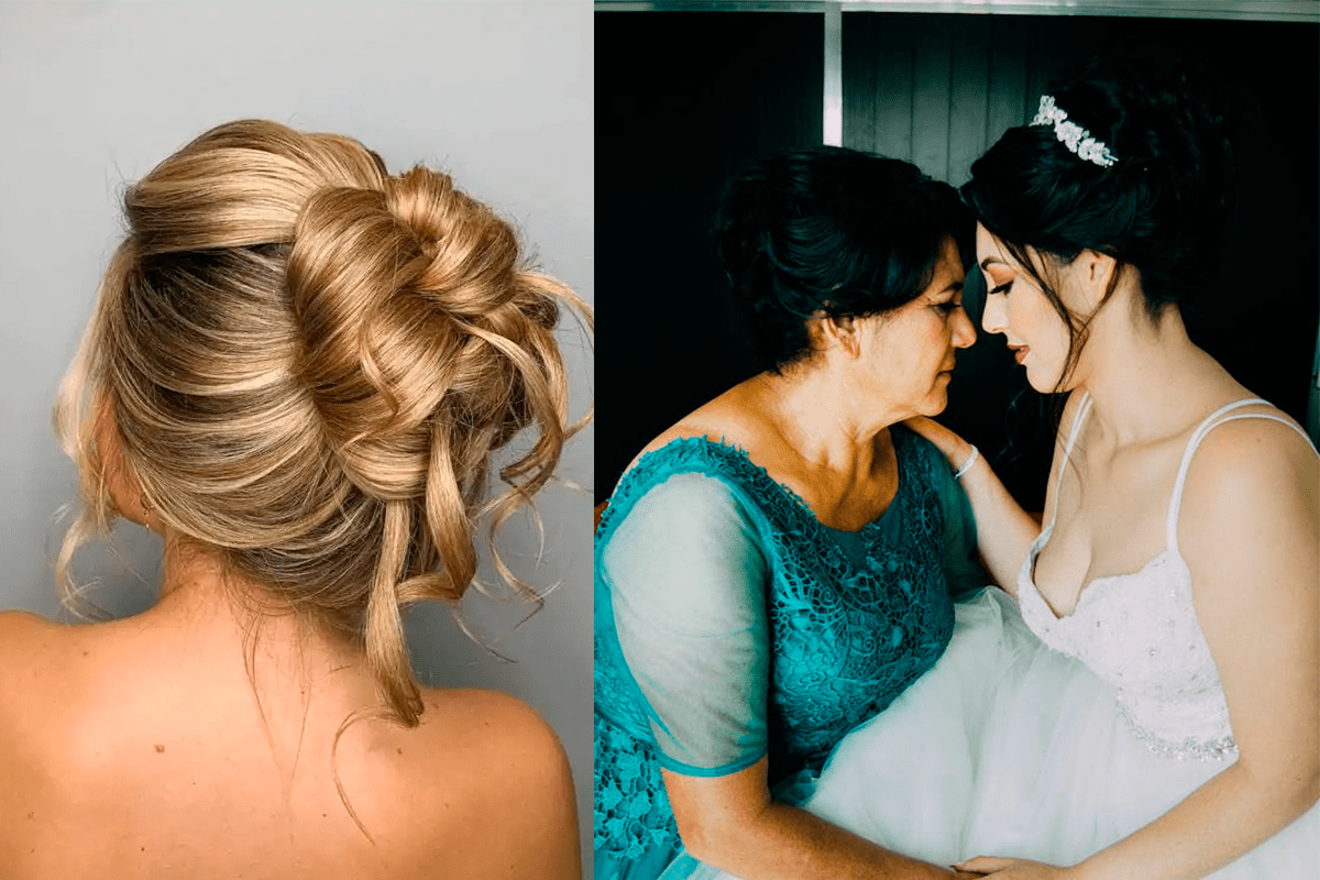 Penteados para mães de noivas com cabelo curto: inspirações