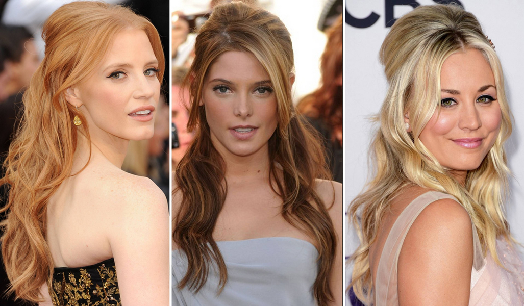 penteado ondulado solto simples