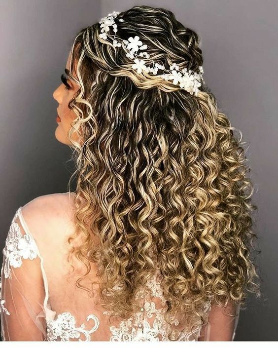 penteados para cabelo ondulado rabo de cavalo