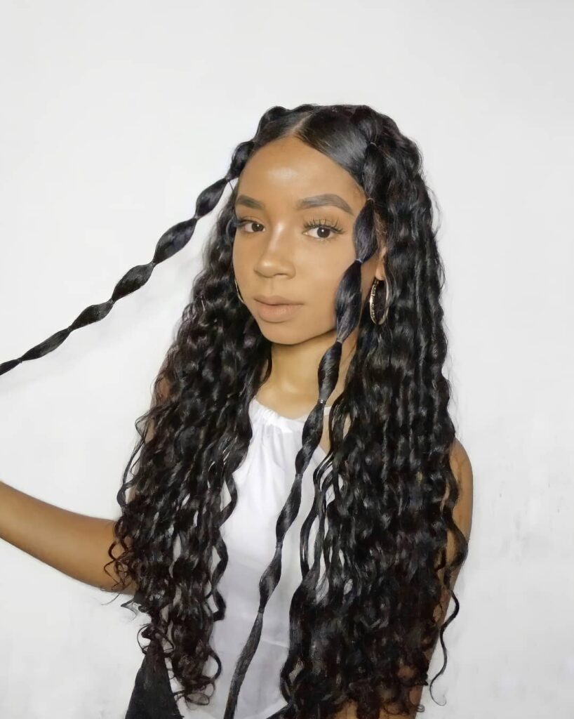 penteado fácil cabelo ondulado