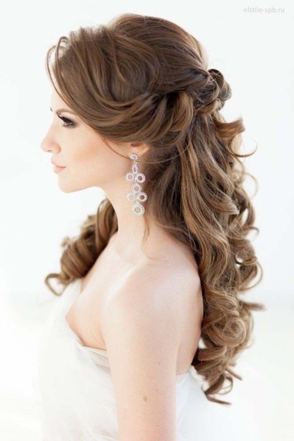 penteado rápido cabelo ondulado