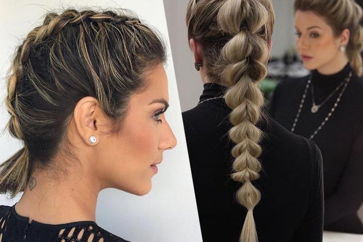 Penteados para formatura com vestido de gola alta