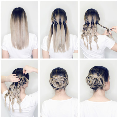 penteado para formaturas