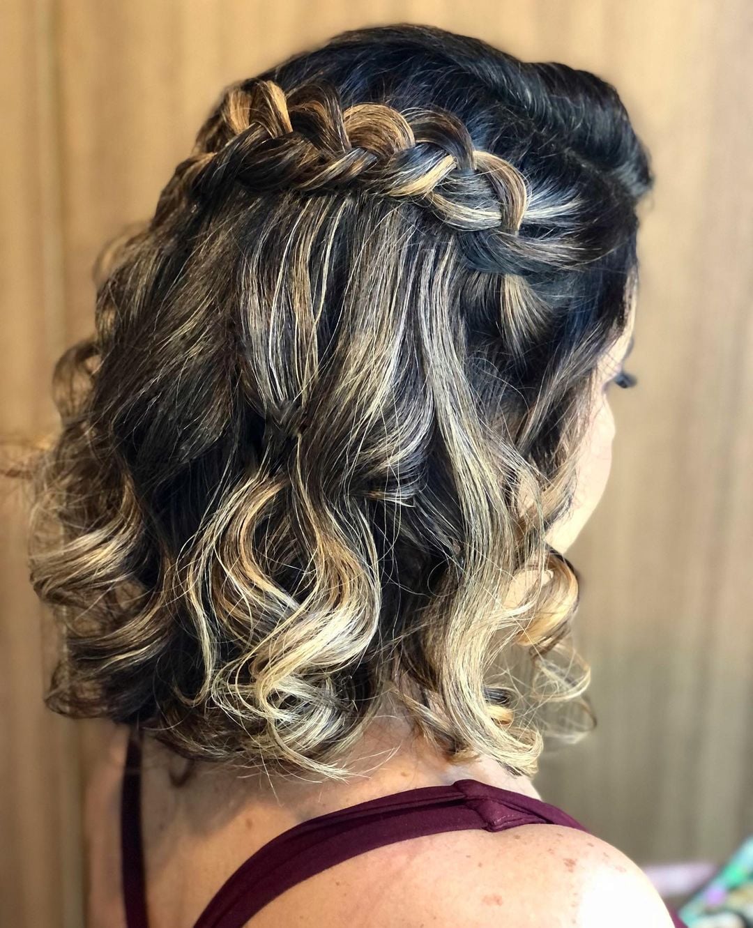 penteado para madrinha cabelo curto