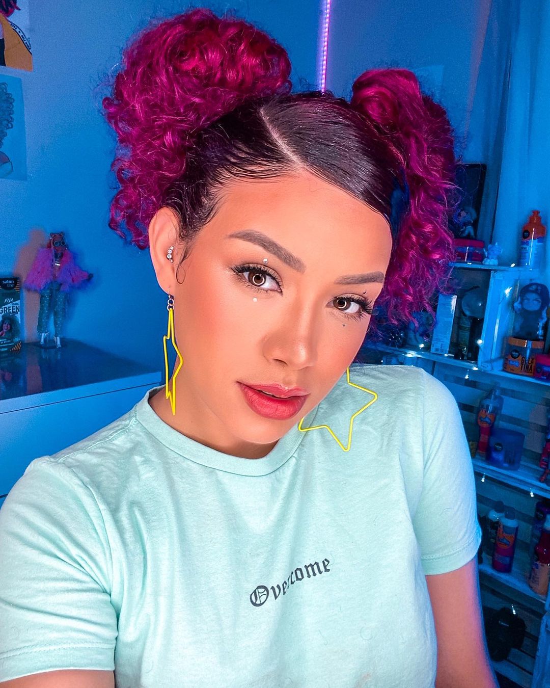 penteado y2k ondulado