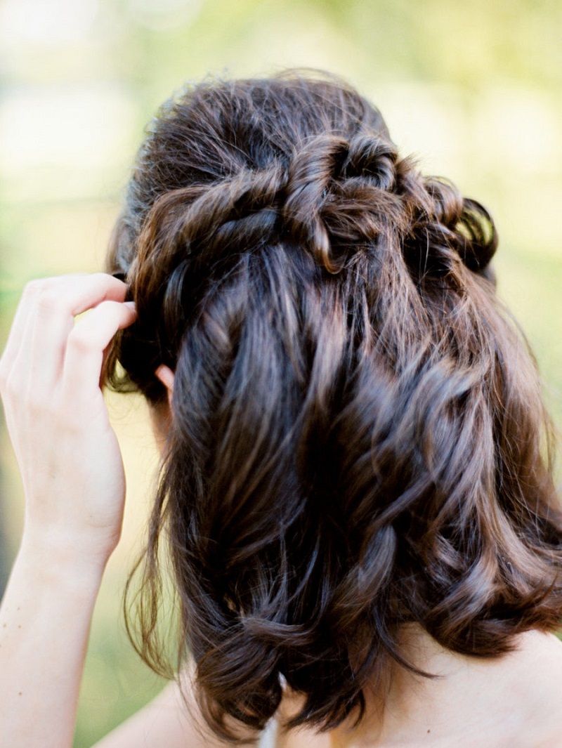 penteados cabelo curto madrinha