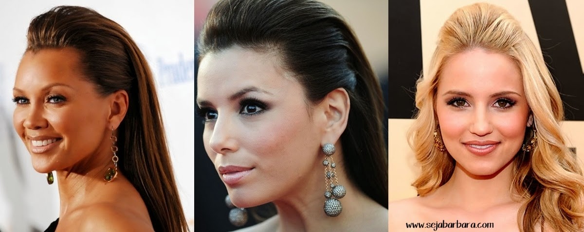 penteados cabelo curto topete