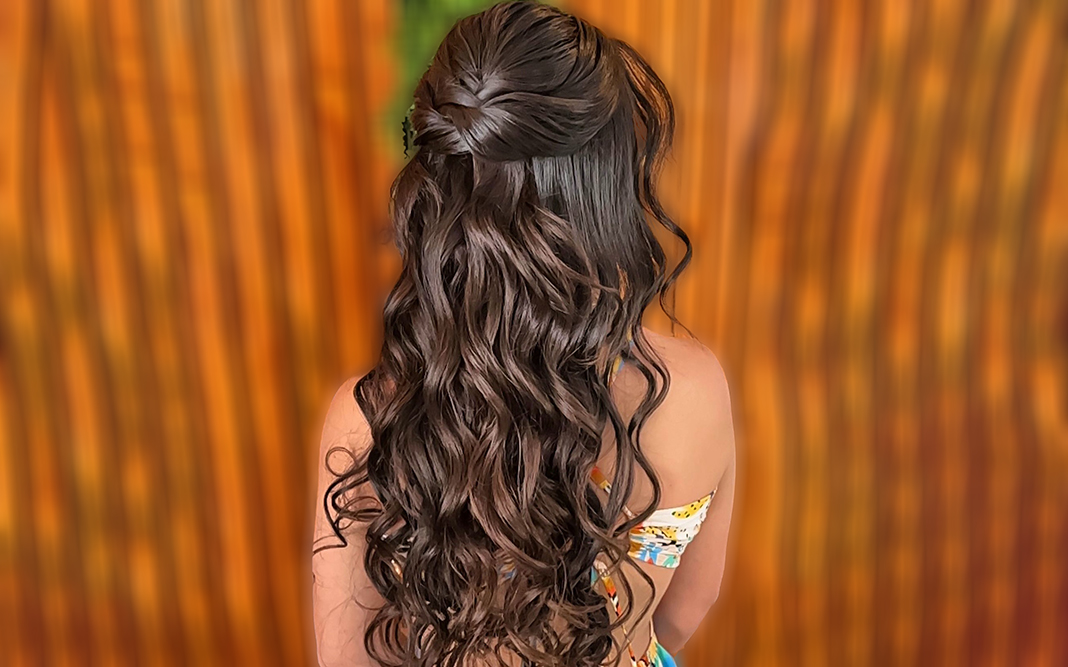 melhor penteado cabelo ondulado solto ou preso