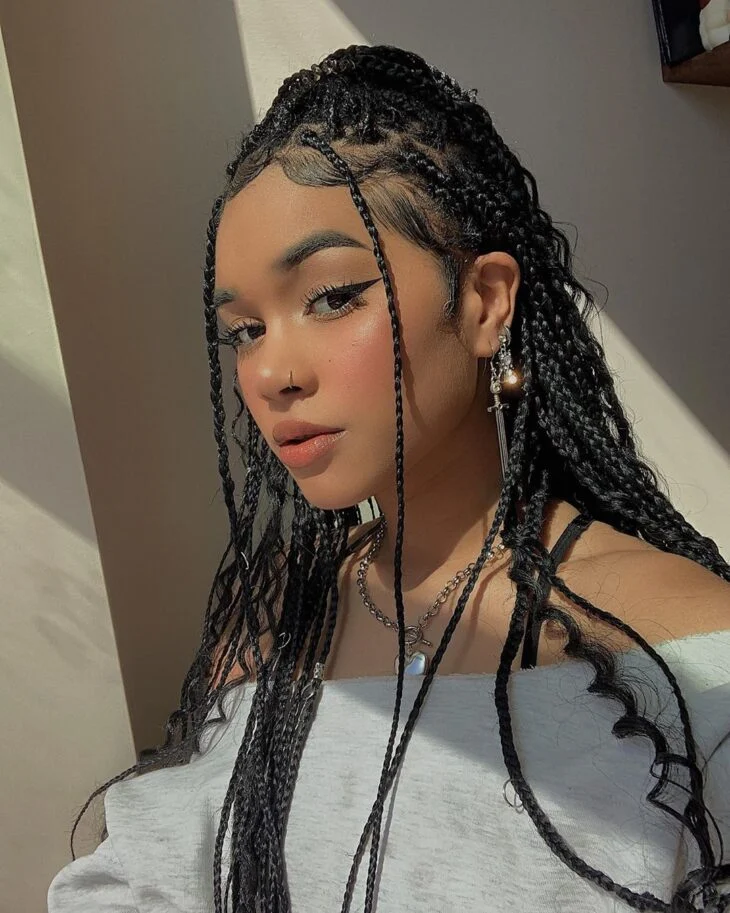 Acessórios que Transformam seu Look com Box Braids