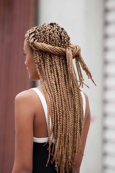 Os Penteados Mais Incríveis com Box Braids para Cada Ocasião
